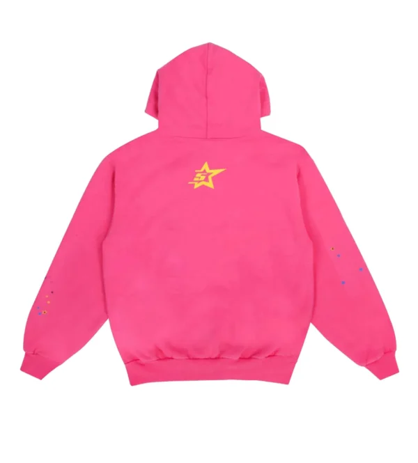 Dark Pink Spider Hoodie