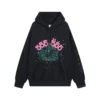 Sp5der 555 555 Black Hoodie