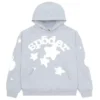 Sp5der Beluga Grey Hoodie Men & Women