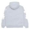 Sp5der Beluga Grey Hoodie Men & Women