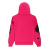 Sp5der Dark Pink Beluga Hoodie