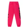 Sp5der Dark Pink Beluga Sweatpants