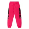 Sp5der Dark Pink Beluga Sweatpants