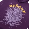 Sp5der Star OG Web Purple V2 Hoodie