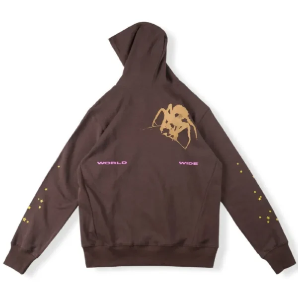 Sp5der Thug Brown Sp5der Hoodie