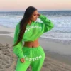 Spider Web Worldwide Green Sp5der Tracksuit