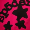 Sp5der Dark Pink Beluga Hoodie