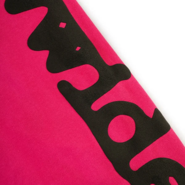 Sp5der Dark Pink Beluga Sweatpants