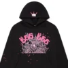 Sp5der Pink Angel 555 555 Beluga Hoodie