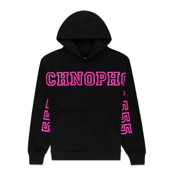 Sp5der Pink Black Arachnophobia Hoodie